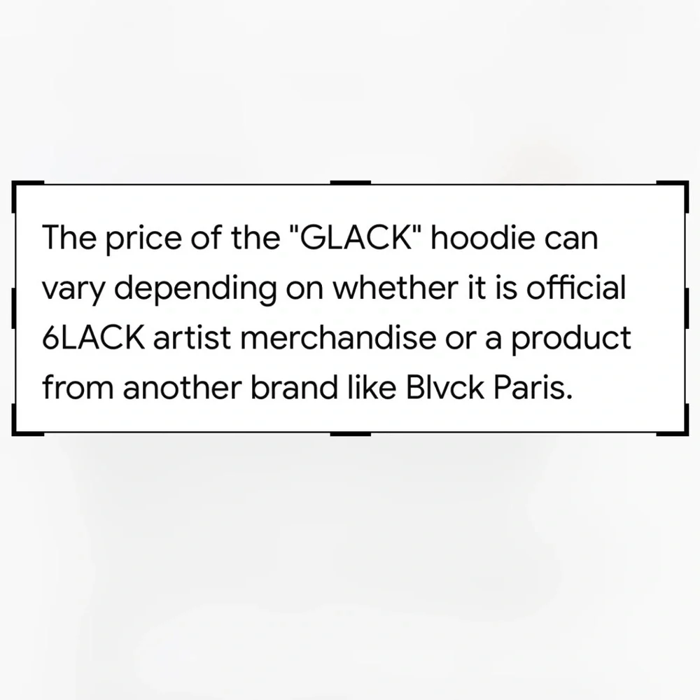 # 0713+ Black Women's Cropped Hoodie “ GLACK” - Picture 7 of 10
